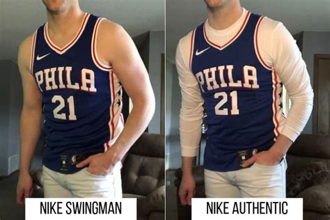 swingman jersey vs fan jersey